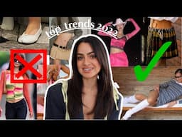 2022 FASHION REWIND (reacting to last year's fashion predictions)