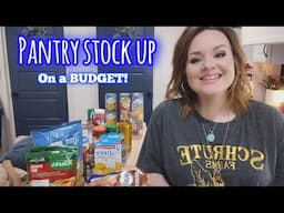 How I'm stocking my pantry for winter! Budget friendly!