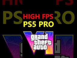 Can GTA 6 run above 30 FPS on PS5 Pro?