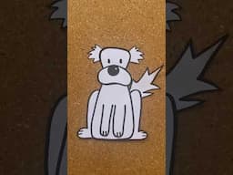 Let's Draw Dogs! 🐾 #artsandcrafts #kidscrafts #drawingforkids