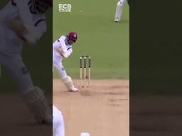 🔊 Stumps SMASHED | Gus Atkinson Taking Wickets #shorts