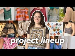 Fall 2024 crochet & sentro knitting ideas | project lineup