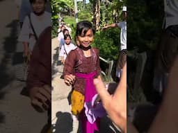 Spreading High-Five Happiness to Bali's School Kids | Morning Vibes in Indonesia!