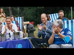 The Duke of Cambridge hosts a screening of the Heads Up FA Cup Final | Arsenal vs Chelsea