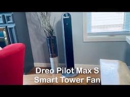 Dreo Pilot Max S Smart Tower Fan With Google, Alexa, Dreo App Included! Smart,Powerful,Quiet!