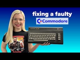 Can I fix this 40 Year Old Computer // ft. Commodore C16