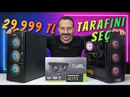 TÜRKİYE'DE BÖYLE SİSTEM İNCELEMESİ GÖRÜLMEDİ! F/P ASUS RTX 4070 PC