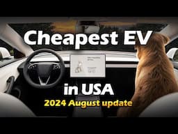 Cheapest EV in USA 2024 August Update | Most affordable & Least Expensive Electric Cars and SUVs