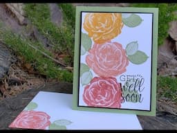 Quick and Easy card using Stampin' Up!'s Healing Hugs!