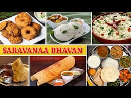 SARAVANAA BHAVAN RESTURANT | DOSA | INDIAN VEGETARIAN  RESTAURANT | South Indian Food