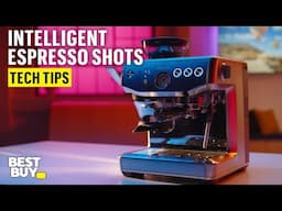 Making an Espresso Shot with the Breville Barista Express Impress – Tech Tips from Best Buy