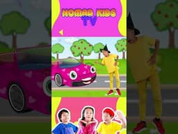 Pink vs Black - Funny Kids Songs & Nursery Rhymes by Nomad Kids #shorts #kidsongs