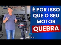 Principais causas que podem fazer seu motor de popa Yamaha Quebrar e como evitá-las