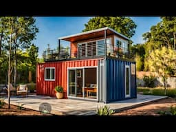 This Man Built a Container Home in Record Time—And It Looks Amazing!