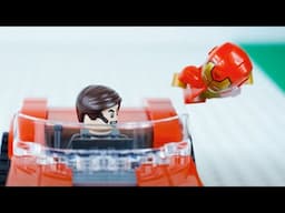 Driving with iron man | Billy Bricks Compilations | Lego Stopmotion