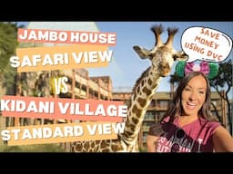 Animal Kingdom Lodge | Staying at both Kidani Village and Jambo House | DVC POINTS