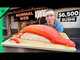 $1 Sushi VS $6,500 Sushi in Japan!! Better Than Nobu??