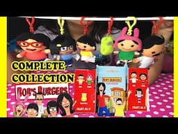 BOBS BURGUERS PLUSH DANGLER FULL BOX OPENING COMPLETE COLLECTION.