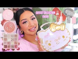 WET N WILD X HELLO KITTY Full Collection Review + Tutorial