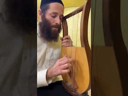 Ultra Orthodox Rabbi Plays David’s Harp in Jerusalem