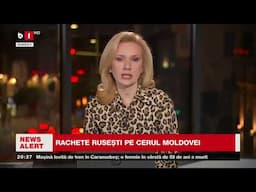 RACHETE RUSEȘTI PE CERUL MOLDOVEI. Știri B1TV_17 nov. 2024