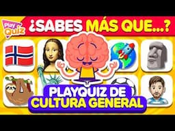 ¿Sabes Más que Alguien de 10 Años? 📚🧠👦🏻 | Play Quiz de Cultura General