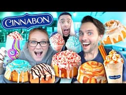 Tasting EVERYTHING on CINNABON’S Holiday Menu!!!