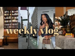 new york city vlog🍂 | solo dinner, cozy cafés, shopping, my 1st fashion week & more! | Andrea Renee