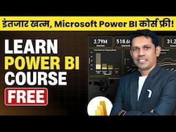 "Power BI Tutorials in Hindi | Step-by-Step Power BI Course by Satish Dhawale"