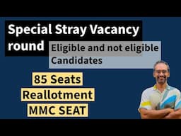 Special stray vacancy round | Tn Medical Selection 2024