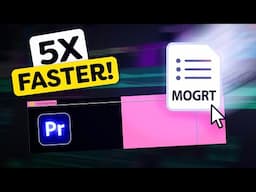 Become A GOD At Making MOGRTs (Premiere Pro & After Effects)