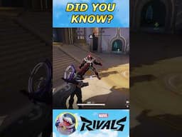 marvel rivals did you know?? #marvel #marvelrivals #marvelrivalsgameplay