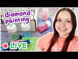 Diamond Painting  🔴LIVE