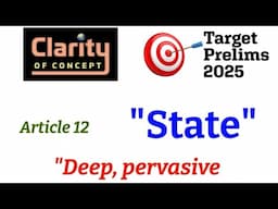 State - Examples under Article 12 | Fundamental Rights | Polity | UPSC