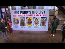 Kendrick Perkins top 5 most “dominant” players in NBA history!? #nba #basketball