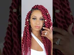 EASY TWISTS ❤️#trending #viralvideo #viralshorts #protectivestyle #braids #fyp #1million #hair