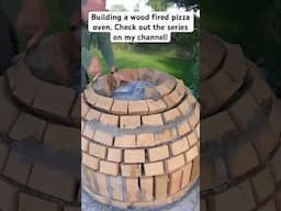 Building a pizza oven #pizzaoven #outdoorcooking #diy