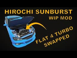 Flat 4 Swapped Hirochi Sunburst [WIP Mod | BeamNG.drive]