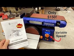 Honest Review of The SainSmart $150 Variable Speed 4”x36” Belt and 6” Disc Sander!