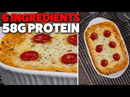 Easy Cottage Cheese Pizza Bowl | 6 Ingredients, High Protein, Quick