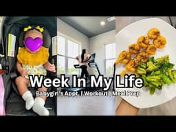 A Week In My Life | Lavender’s Doc Appt, Workout, Meal Prep