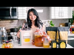 Kombucha Brewing Live Stream | First Fermentation with You Brew Kombucha