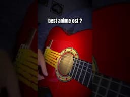 Hueco Mundo Bleach music ost theme nube negra pasta guitar #guitartok