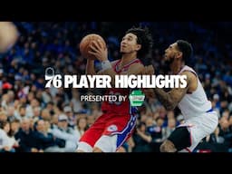 Player Highlights: Jared McCain vs. New York Knicks | 11.12.24