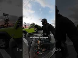 Bikers try to SKIP a light illegally