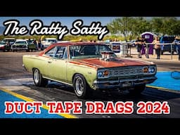 Abandoned 1968 Plymouth Satellite | The Ratty Satty | Duct Tape Drags 2024 | Time for Nitrous!