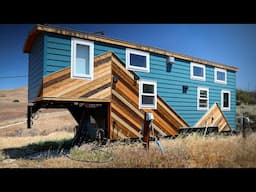 Incredible 34 ft Stunning Gooseneck Tiny House Will Blow Your Mind | Tiny House Tour