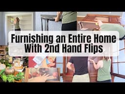 Furnishing an Entire Home with Free and Thrifted Pieces | Part 1