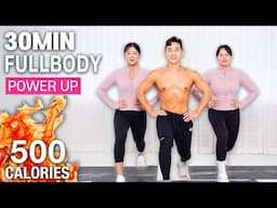 [체지방 폭파💥]살이 쭉 빠지고 체력이 좋아지는 30분 전신운동 with@_wonder_uni | 30MIN POWER UP FULLBODY WORKOUT