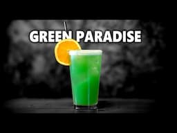 How to Make The Grorgeous Green Paradise Cocktail